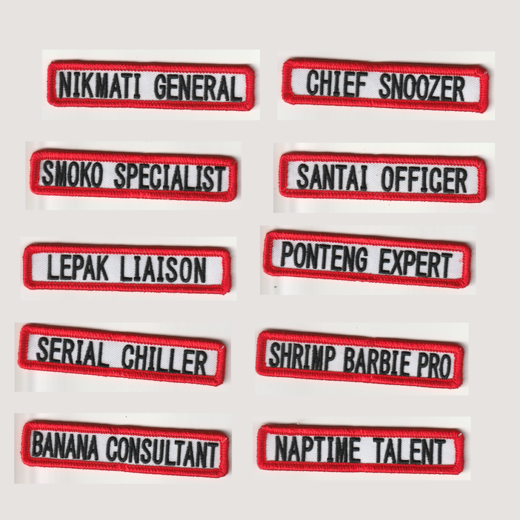 Nametag Patches (Yeahnahnesia)