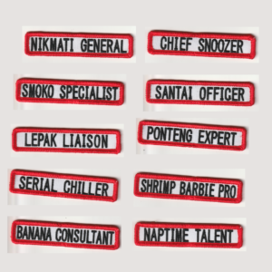 Nametag Patches (Yeahnahnesia)